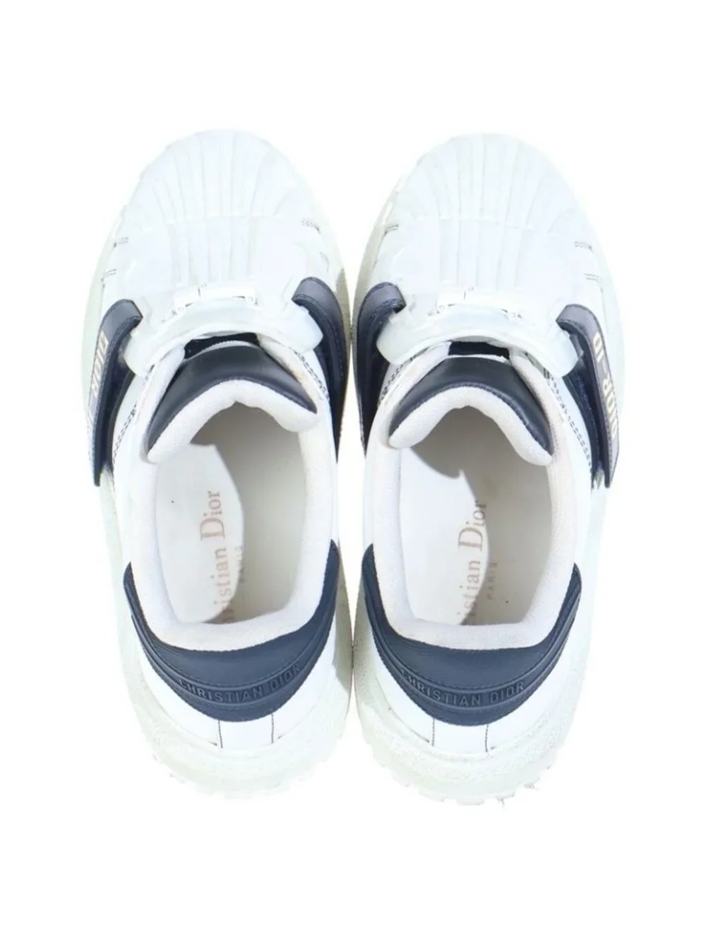 Dior Id Rubber Low Cut Sneakers White - Picture 4 of 6